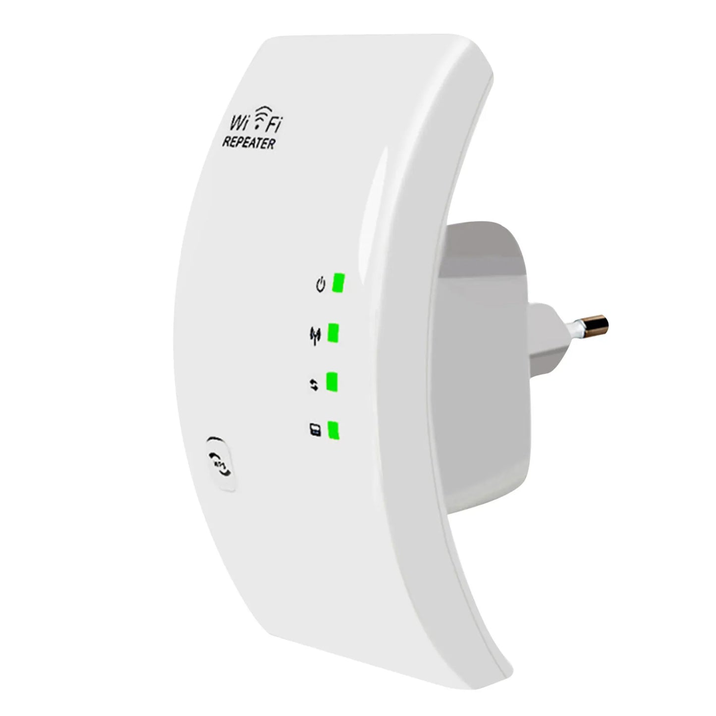 "Amplificatore di segnale WiFi wireless compatto, design elegante, potenzia il segnale per streaming e giochi senza interruzi