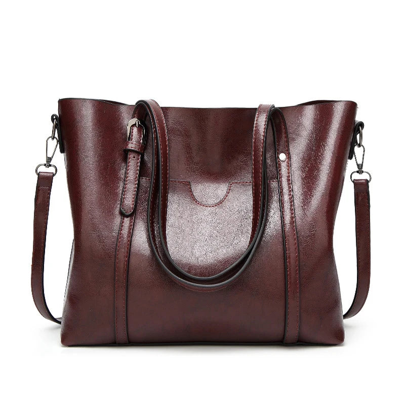 "Borsa da donna in pelle elegante, lusso e funzionalità, vari colori, dettagli di design raffinato per ogni occasione."
