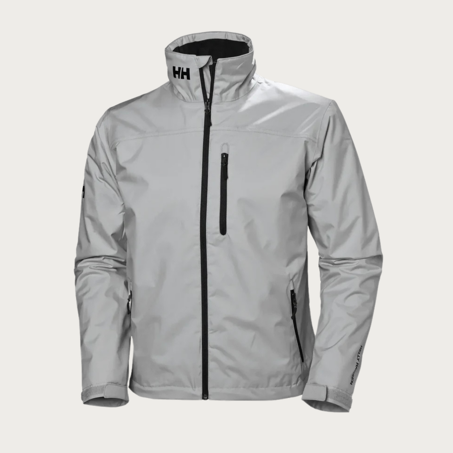 Giacca uomo impermeabile leggera blu, design moderno, cappuccio regolabile, ideale per pioggia e stile quotidiano.
