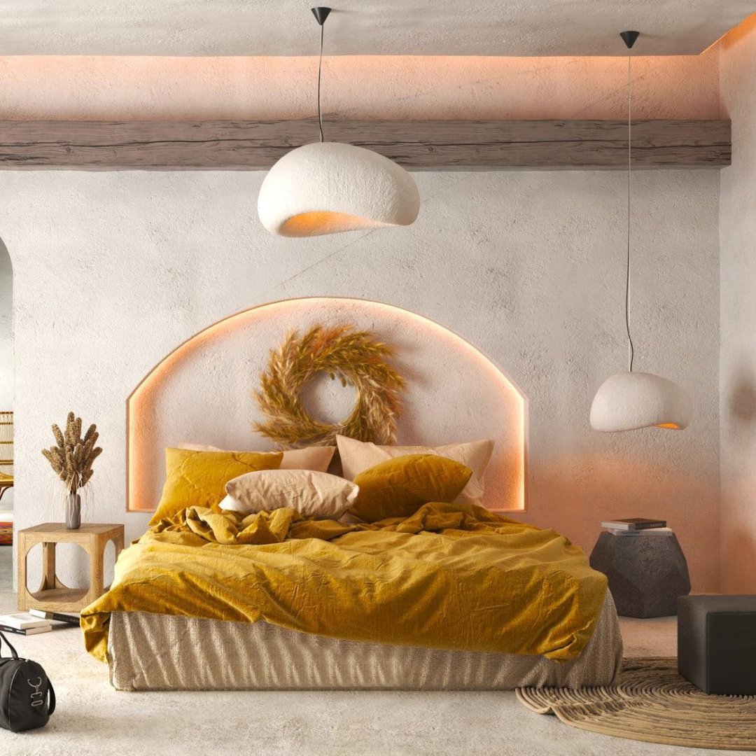 "Lampada sospensione bordeaux elegante in metallo e vetro, design minimalista, crea atmosfera sofisticata in casa."