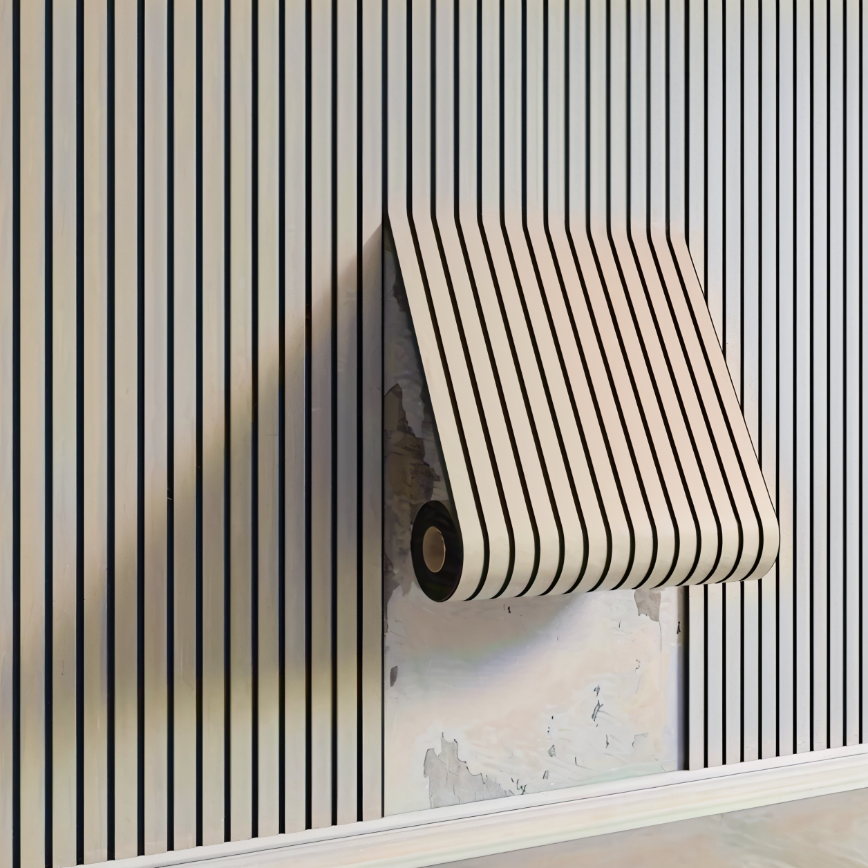 Pannelli murali 3D autoadesivi in effetto legno con texture realistica, facili da applicare, per ambienti caldi e accoglienti
