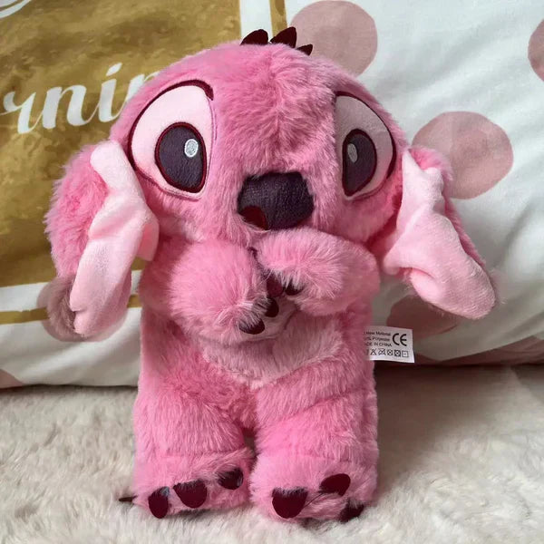 "Peluche Stitch calmante unisex morbido, texture ultra-soffice, adatto a bambini e adulti per relax e conforto"