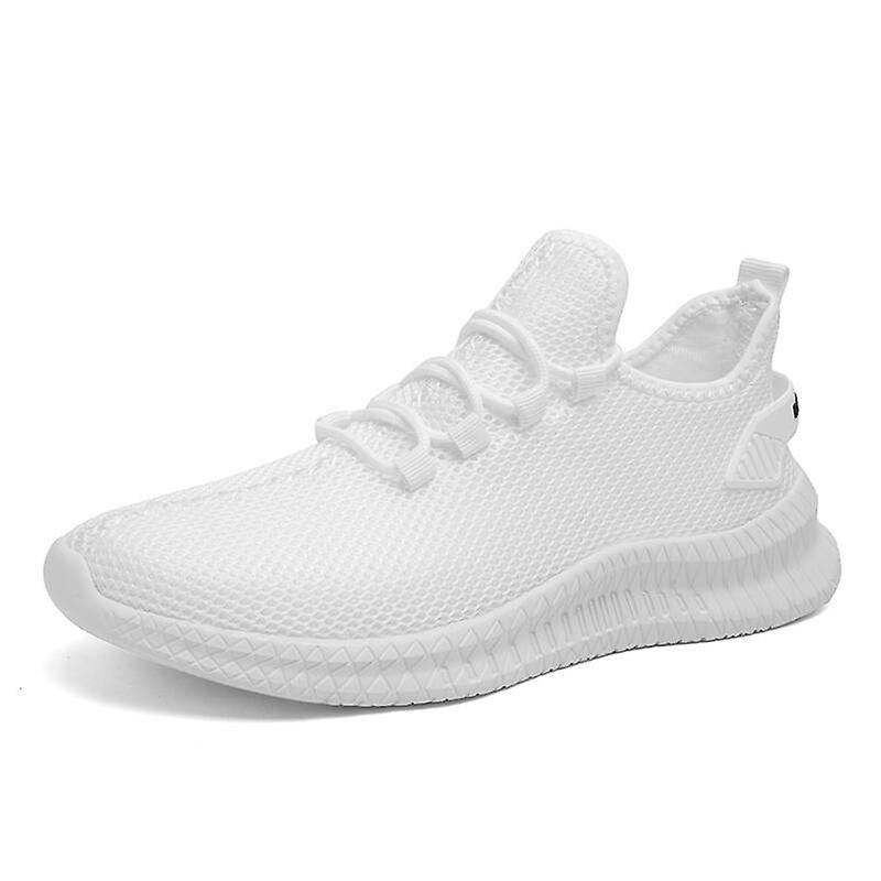 "Scarpe ortopediche uomo con design moderno, suola antiscivolo, colori beige, bianco, grigio, nero, taglie 39-46."