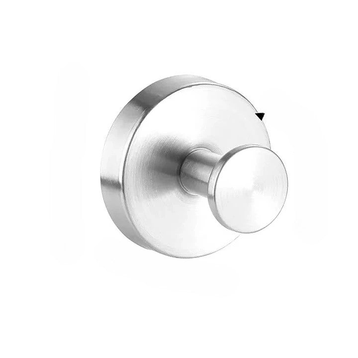 Gold twist-lock suction kitchen hooks, heavy-duty & damage-free. Ideal for utensils & temporary storage.