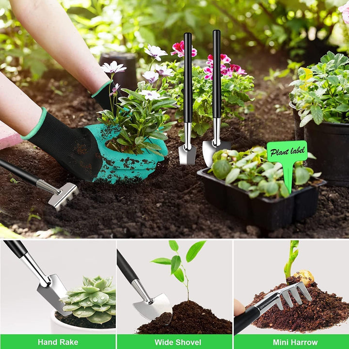Sevola 24-piece high-carbon steel bonsai tools, perfect for detailed tree care and plant shaping for garden lovers.