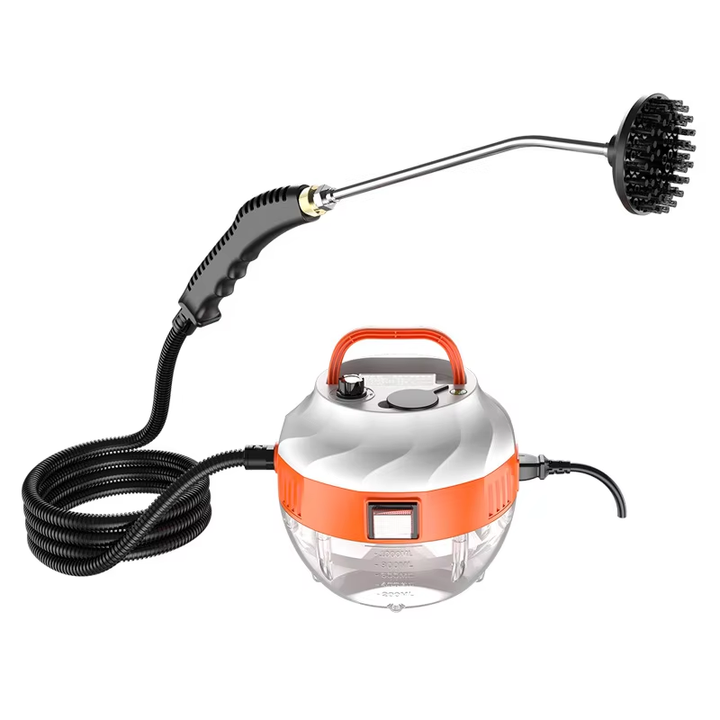 2800W high-pressure steam cleaner for versatile home & auto deep cleaning.