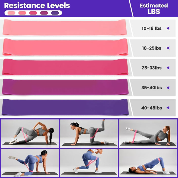 Complete 9-piece home pilates kit for full body workout. Improve core strength & flexibility with portable fitness equipment.