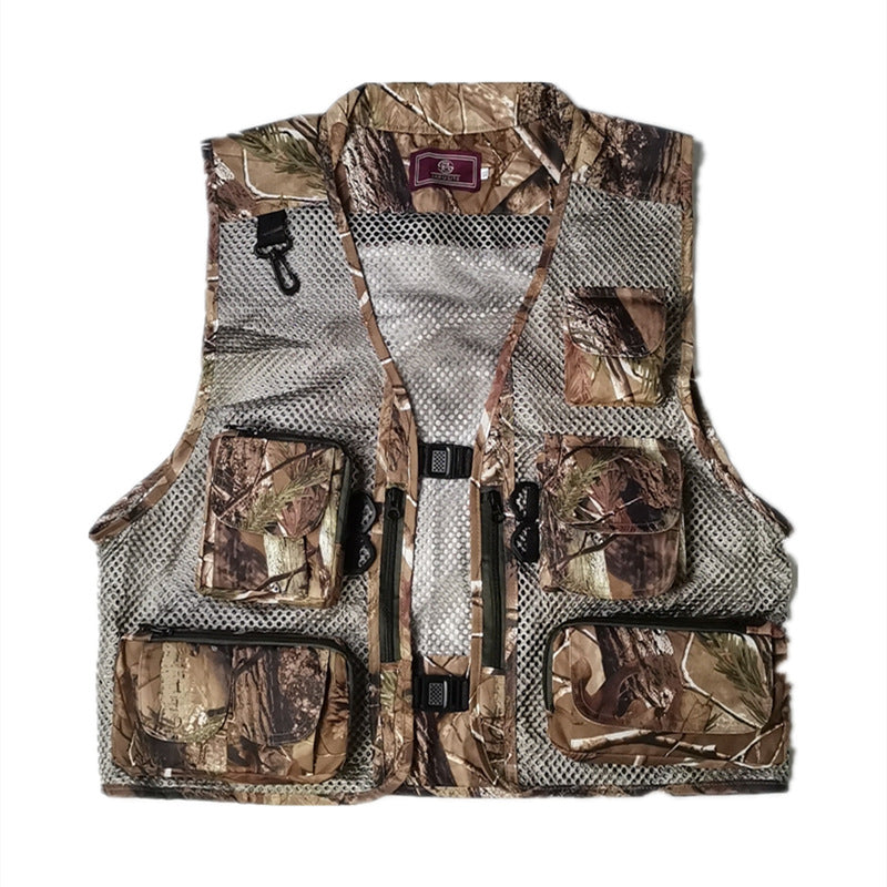 Outdoor Multi-Pocket Fishing & Hunting Vest