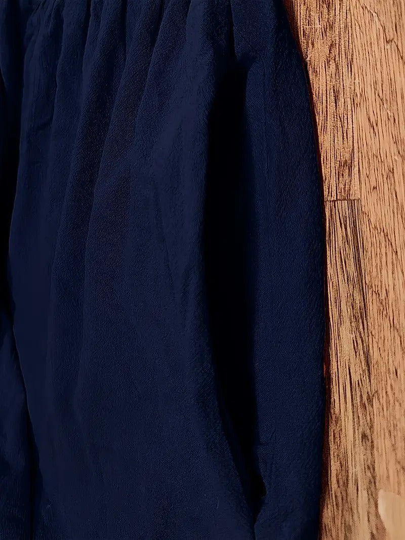 "Abito donna elegante in lino con tasche, colorato e versatile, per un look sofisticato e comodo in ogni stagione."