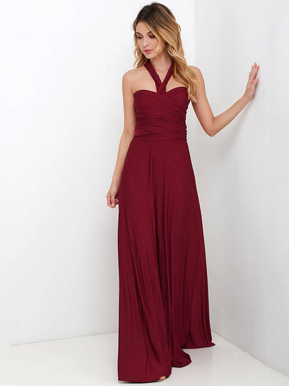 "Abito maxi elegante con vestibilità fluida e stile sofisticato, perfetto per ogni occasione, ideale per la donna moderna."