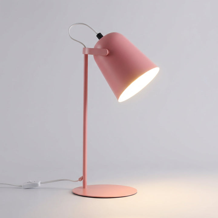 Sleek adjustable LED desk lamp provides bright, eye-friendly task lighting for any workspace.