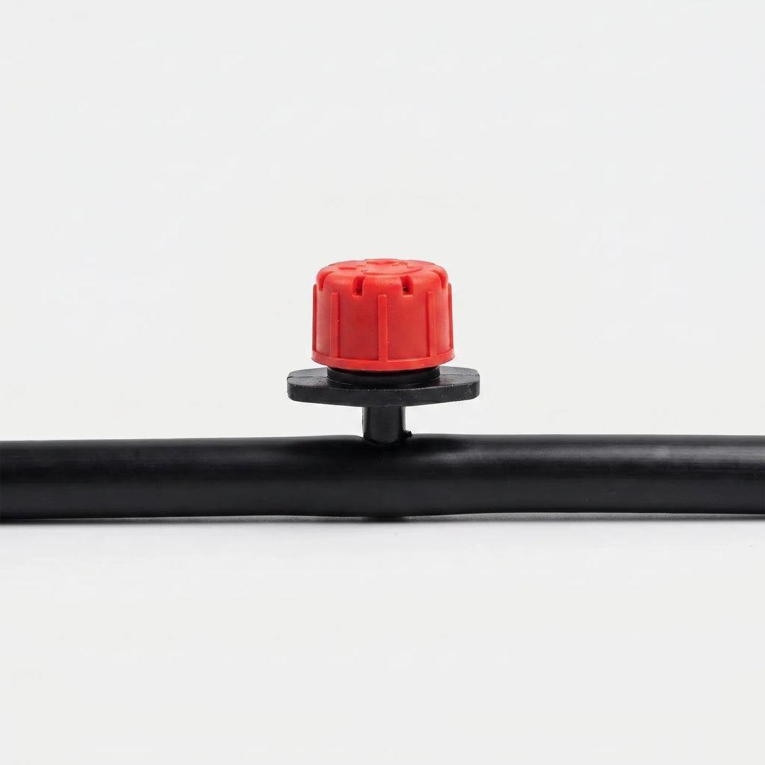 Water-saving adjustable micro drip irrigation drippers for efficient plant care in gardens & greenhouses.