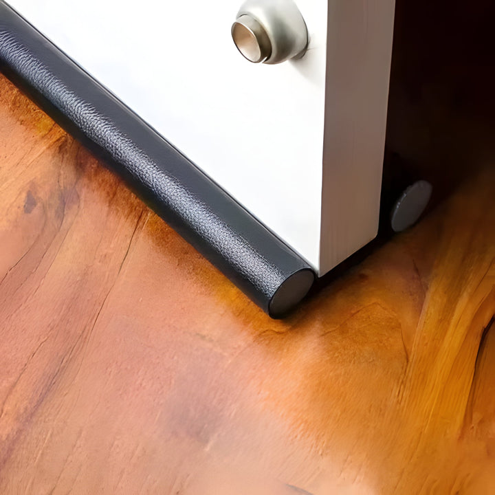 Comprehensive adjustable weather stripping, draft guard & sound seal for doors.