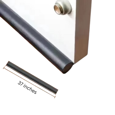 Adjustable under door draft stopper for custom fit, superior insulation & comfort.