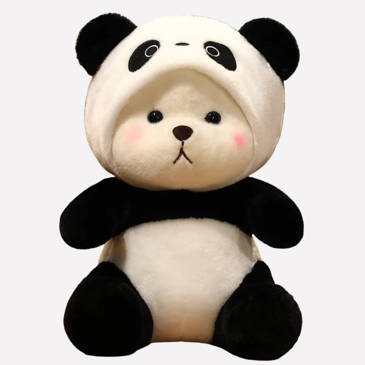 Soft brown plush bear, a delightful stuffed animal. Excellent children's toy and room decor for any nursery.