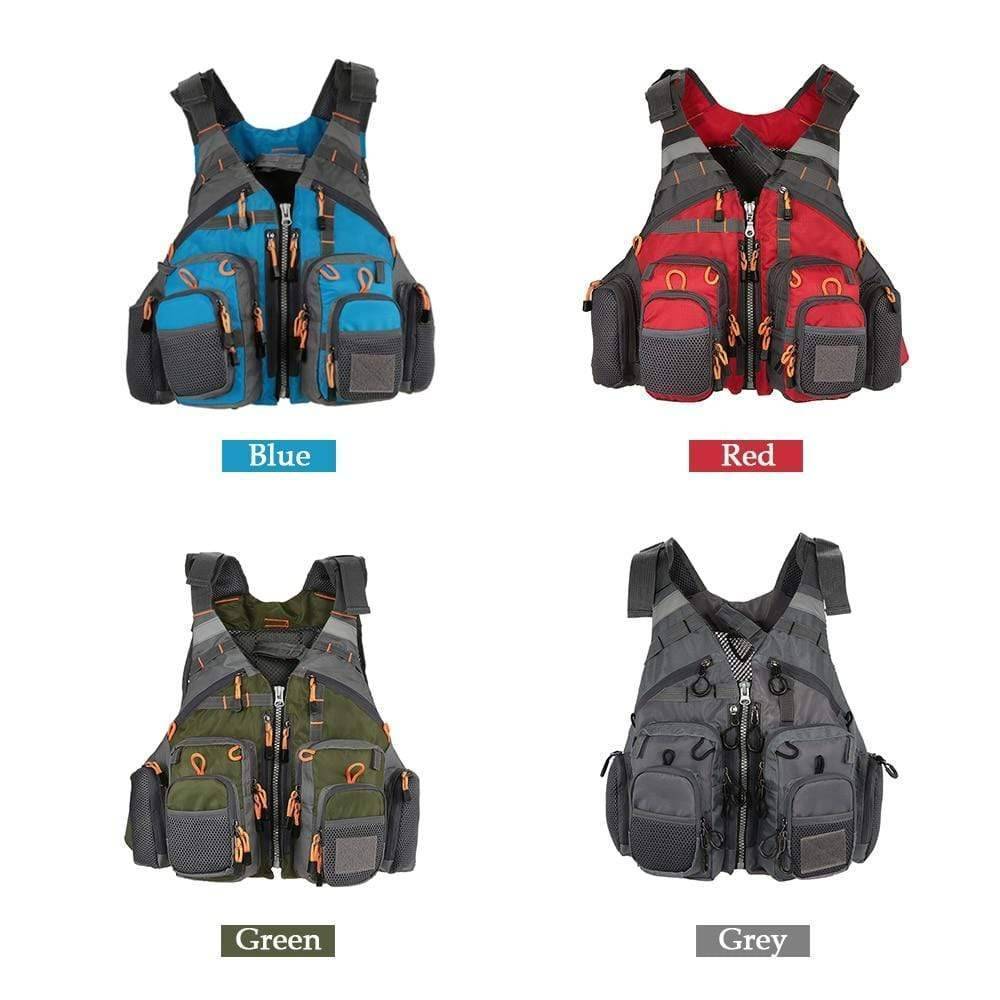 All-weather adult fishing vest, designed for optimal performance in diverse outdoor environments