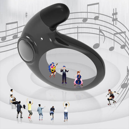 "Auricolari Bluetooth wireless, design ergonomico, colore nero, cancellazione rumore, resistenti all'acqua, IPX5, comfort pro