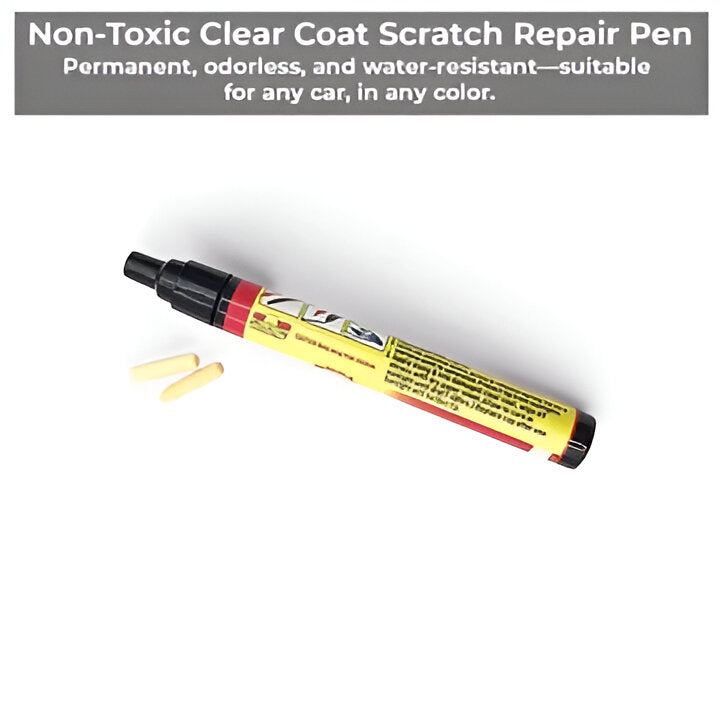 Weatherproof automotive paint fix pen for car scratch repair. Effective scratch remover for auto detailing.