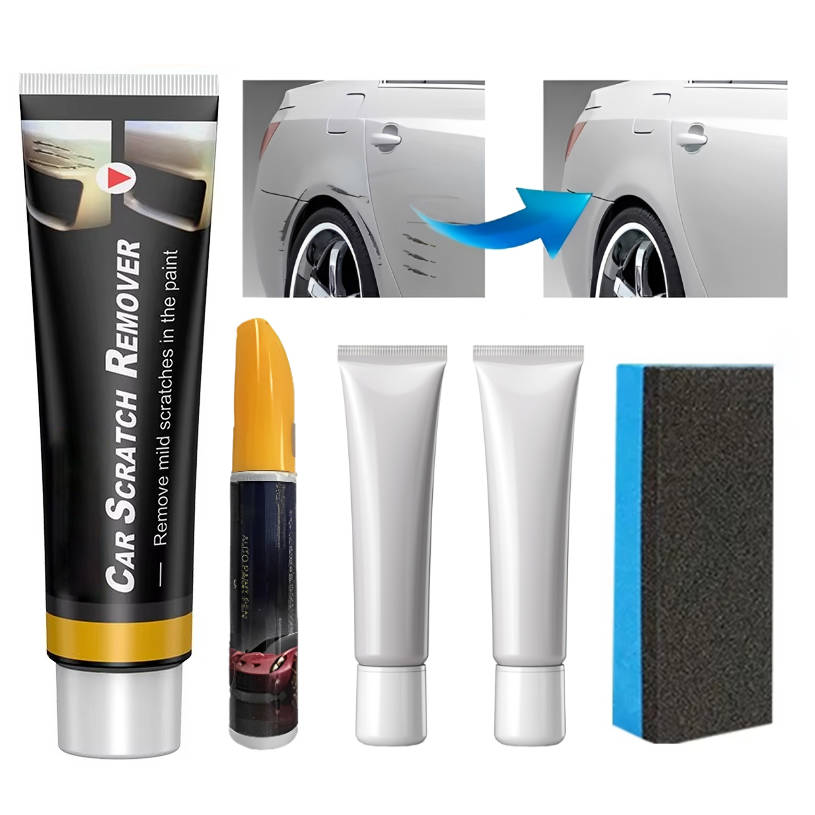 Automotive Deep Scratch Repair Kit for car paint restoration & swirl removal. Restores vehicle finish.