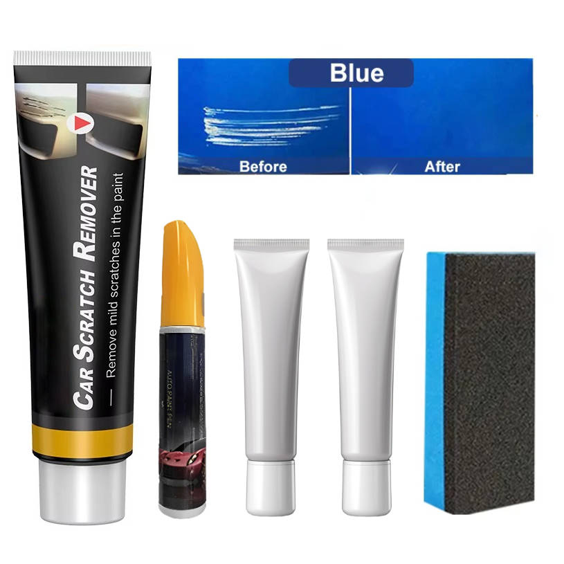DIY automotive deep scratch repair kit. Easy car paint restoration, swirl remover, & detailing for vehicle.