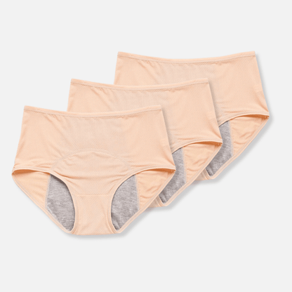 "Biancheria intima mestruale femminile in nero, design elegante, protezione multistrato, comfort e versatilità di colore."