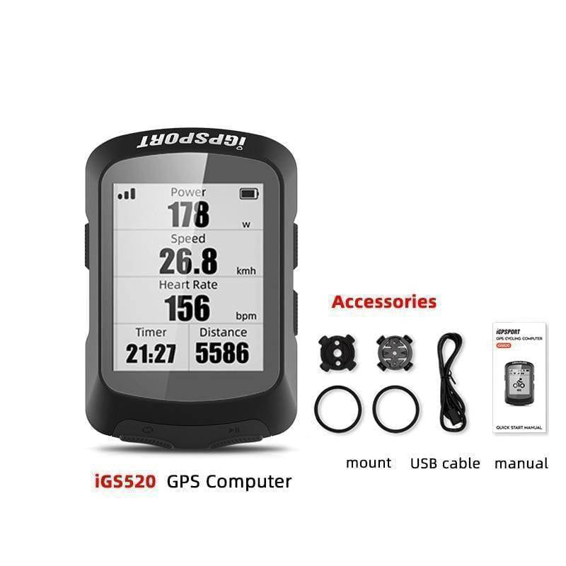 Bicycle GPS Navigation Speedometer for Cycling - waterproof bike computer with tracker