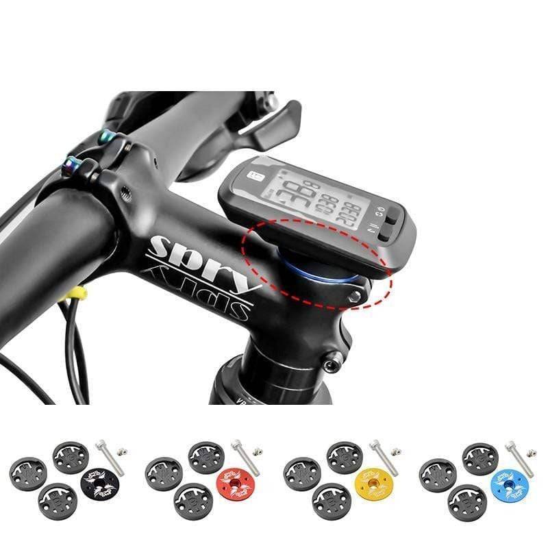 Bike Speedometer fixed holder base mount for cycling, durable aluminum bike computer mount accessory, universal fit