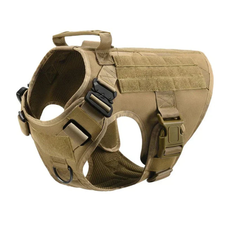 No-pull dog training harness vest, designed for effective leash control & preventing pulling.