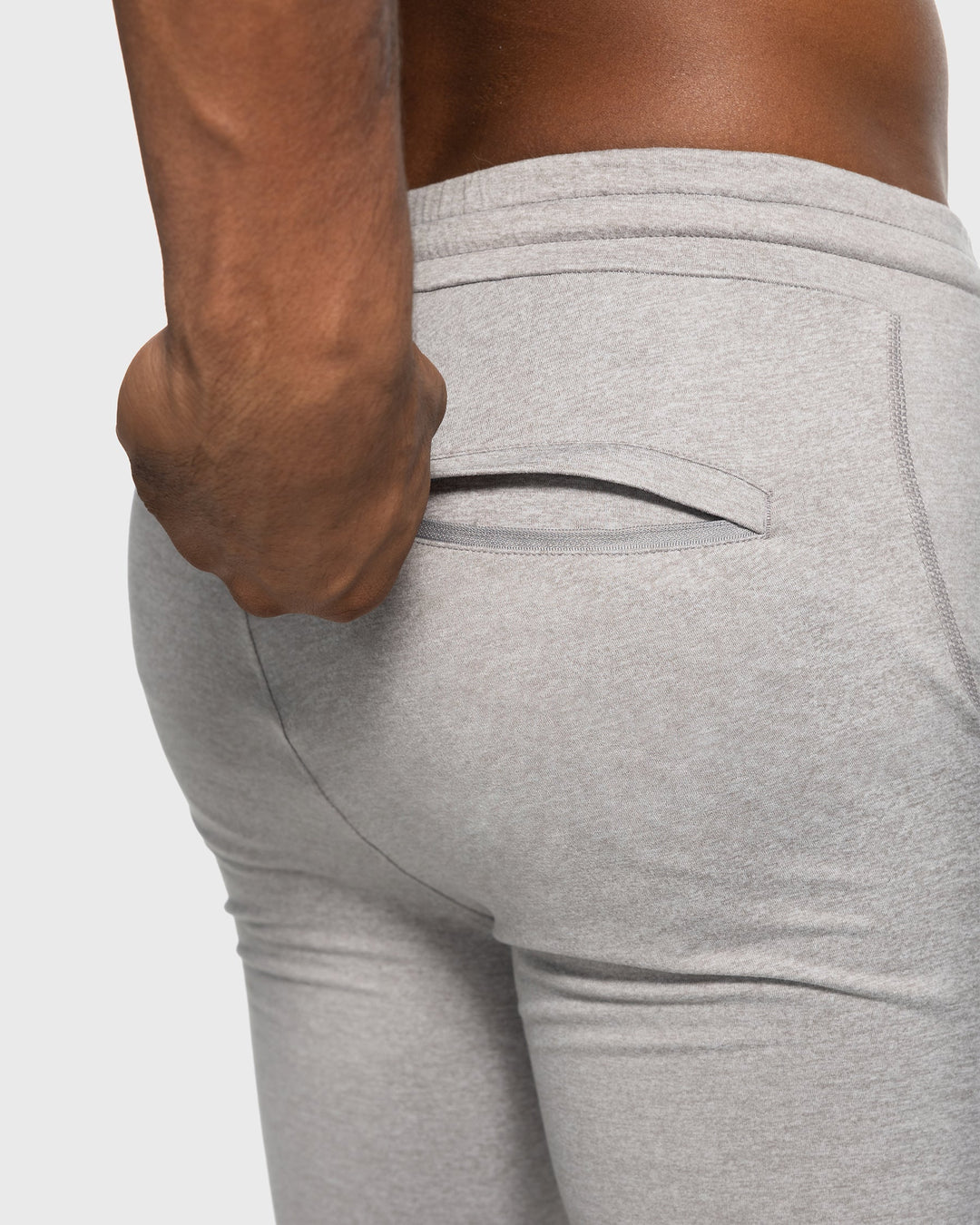 Men's everyday performance stretch joggers, black, essential for modern active men.
