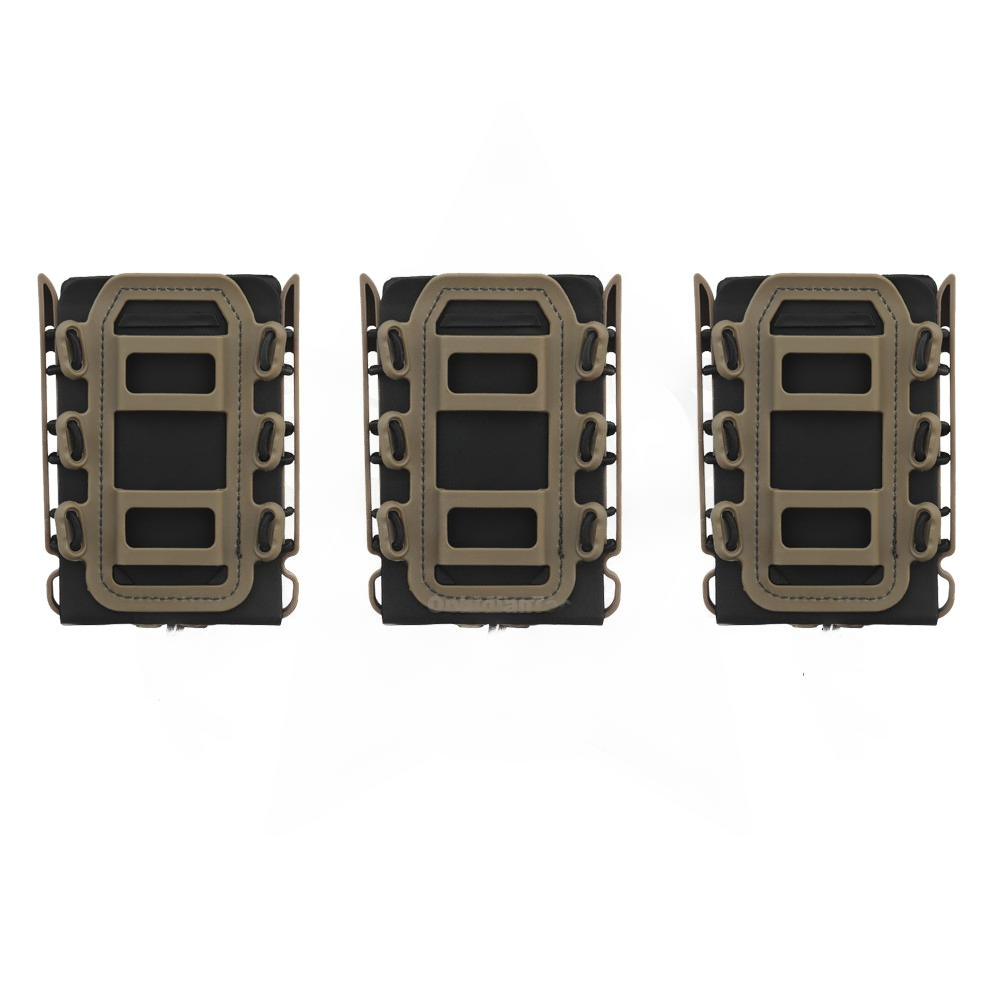 Fast Mag Pouch with adjustable retention, ensuring secure carrying on tactical gear.