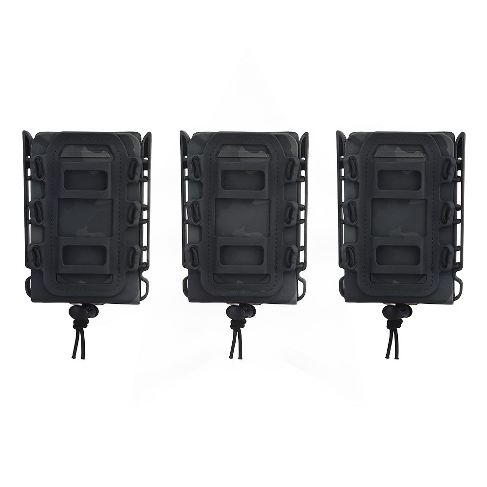 MOLLE compatible magazine carrier, perfect for military, hunting, & outdoor enthusiasts.