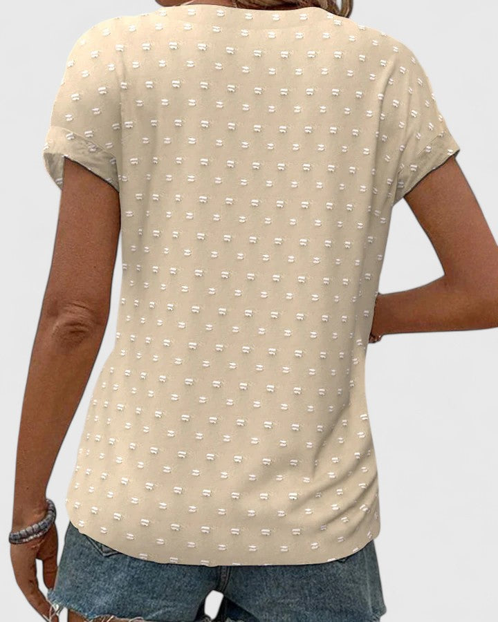 Soft Green Men's V-Neck Shirt, offering effortless style & all-day comfort for casual wear.