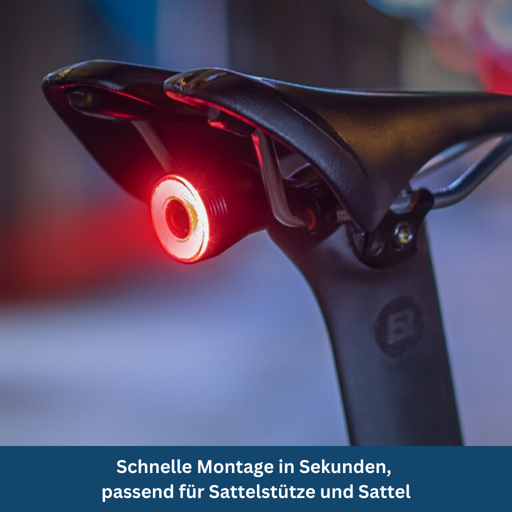 Unisex LED bicycle front light, luminous for clear visibility during nighttime cycling