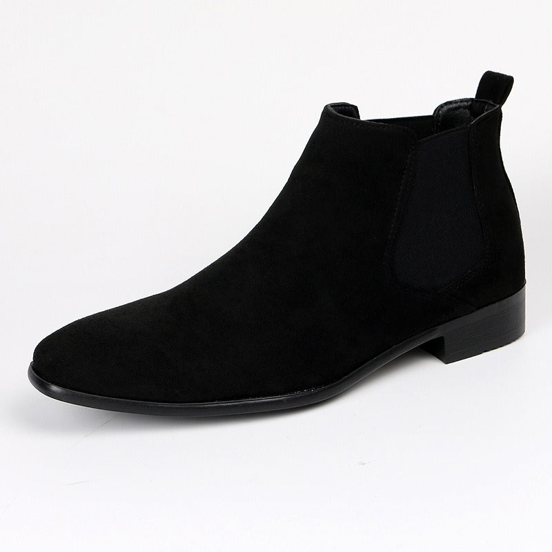 Men's durable comfort fashion boots, beige, ankle-height, perfect for daily wear & outdoor fun.