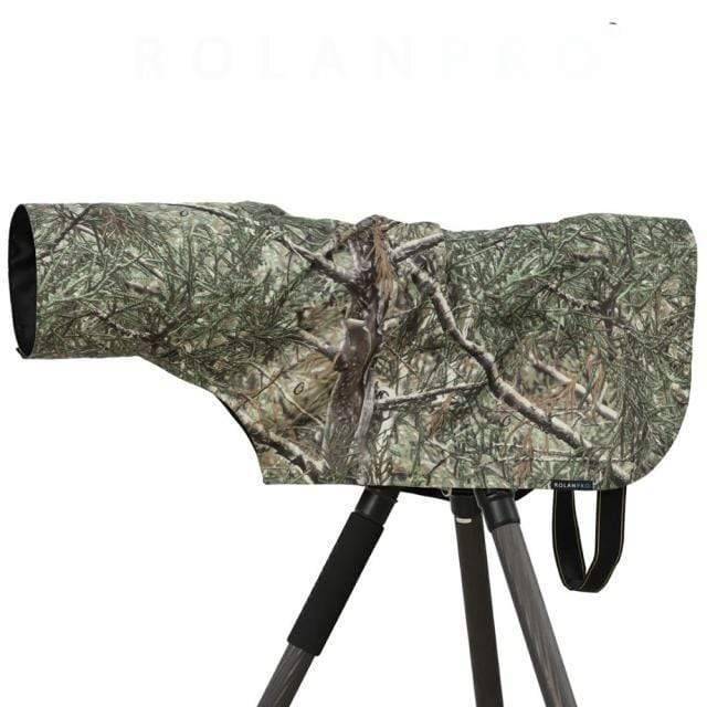 Lens protection raincover, camouflage camera case, durable nylon for rugged outdoor use