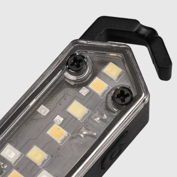 Bright camping rope light, Type-C rechargeable, provides ambient portable lighting
