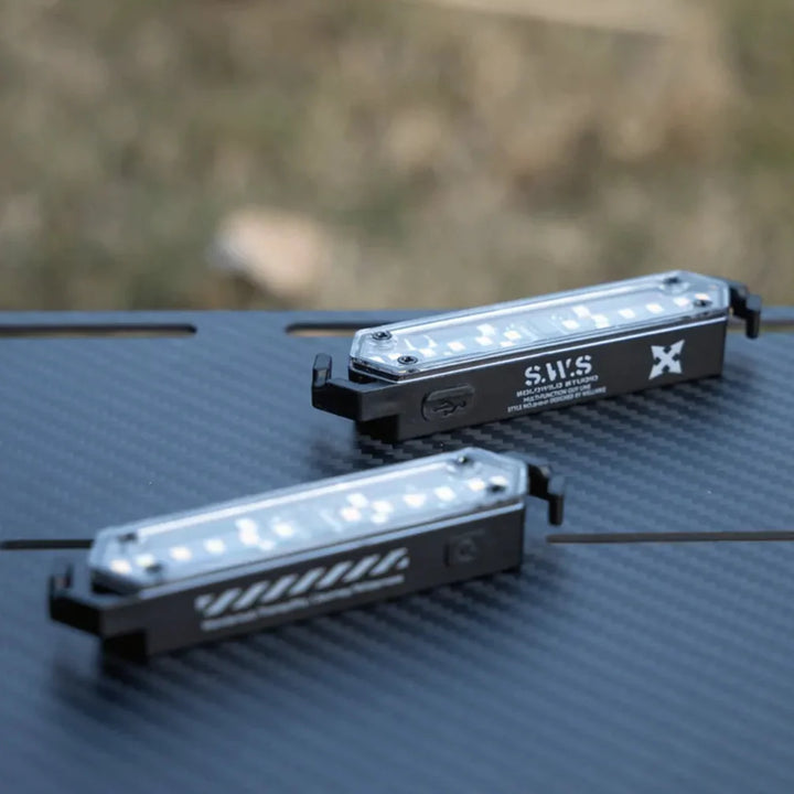 Compact camping lantern alternative: rope light with buckles, Type-C rechargeable