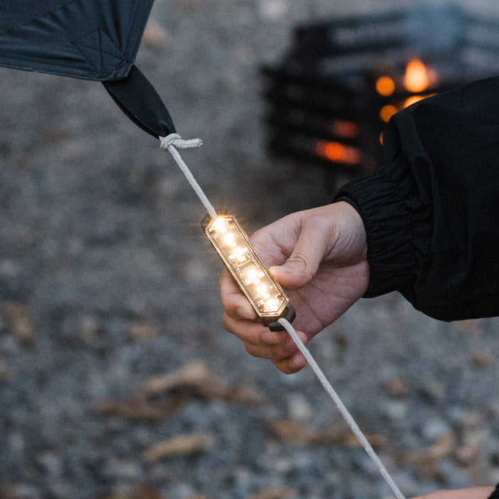 Essential camping gear: rechargeable rope light for tents and outdoor spaces