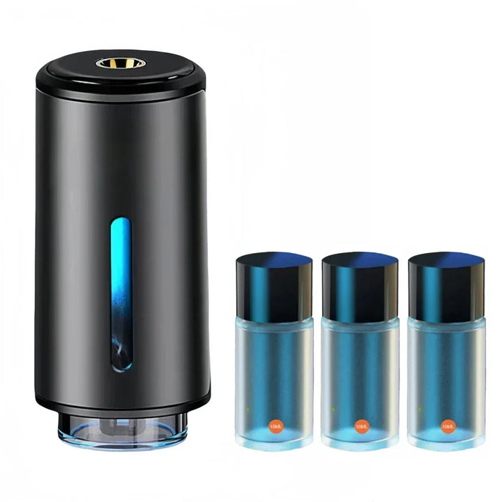 Vehicle air freshener & humidifier, plug-and-play via USB.