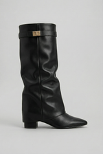 Black Leather Look