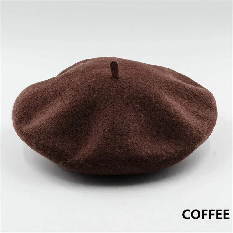 Versatile women's winter beret, a must-have stylish headwear accessory for cold weather fashion.