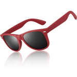 Matte Red Frame | Smoke-Colored Lens