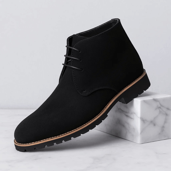 Stylish men's classic boots, versatile for everyday fashion; durable & comfortable casual or dress footwear.