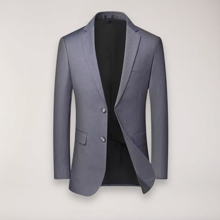 Complete men's formal attire: a sophisticated three-piece suit for weddings, parties, and business events.