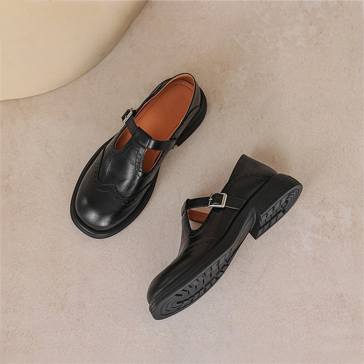 Slip-on women's Mary Jane flat sandals, designed for ultimate all-day comfort.