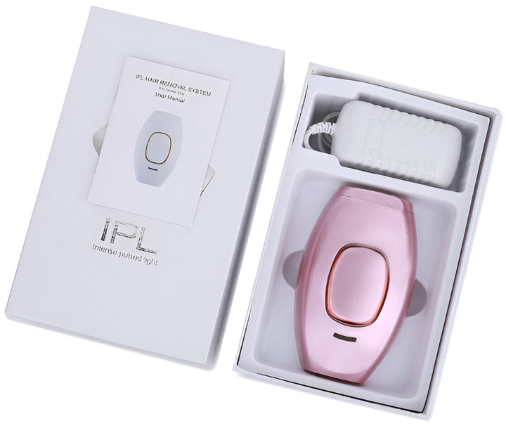 Advanced At-Home Permanent Laser Hair Removal Handset, ensuring painless hair reduction & silky skin.