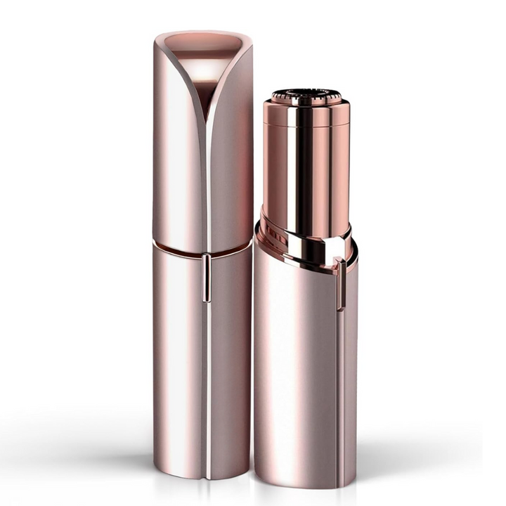 Close-up of the Women's Gentle Facial Hair Trimmer for smooth, pain-free skin removal.