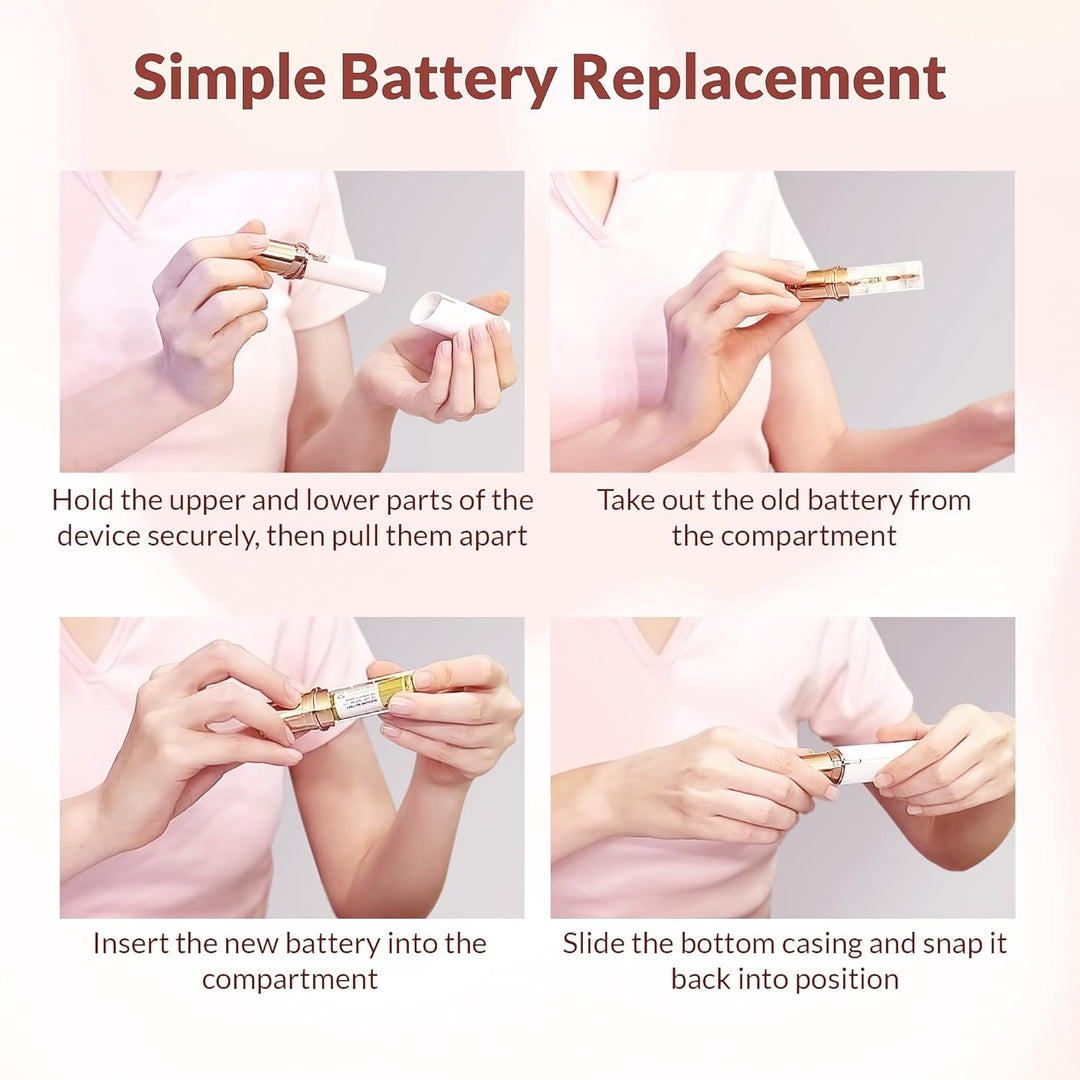 Precision eyebrow shaper and facial hair trimmer for women, a key to smooth, refined skin.