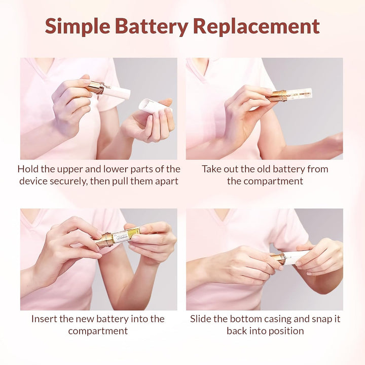 Precision eyebrow shaper and facial hair trimmer for women, a key to smooth, refined skin.