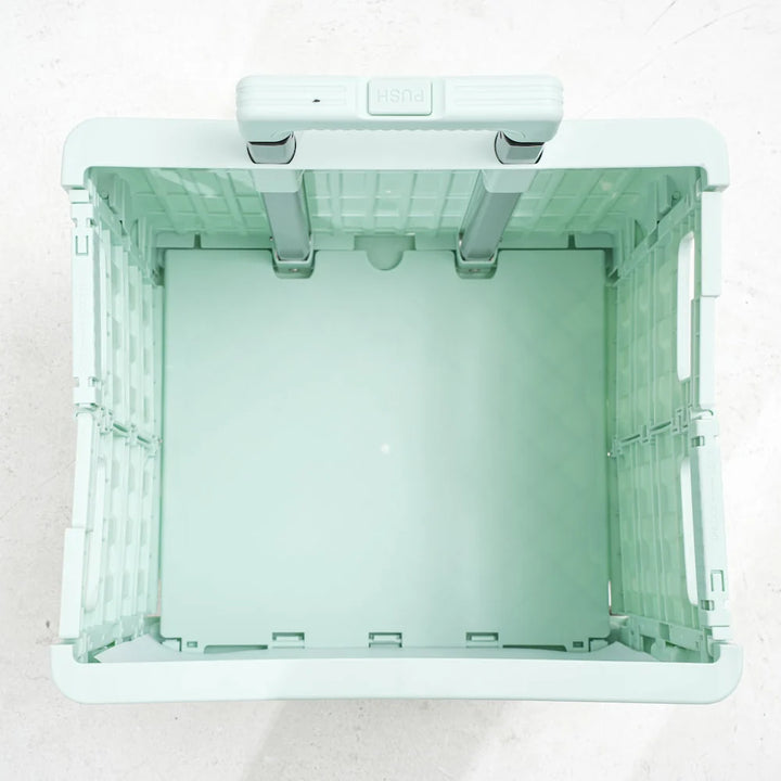 Utility cart with stair climbing wheels, a folding design for compact storage & transport